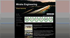 Desktop Screenshot of mirahe-engineering.vpweb.es